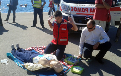 Video reportaža Nove TV o reanimaciji laika uz primjenu AEDPLUS defibrilatora